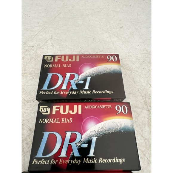 Fuji Audio Cassette DR-I Normal Bias 90 Minutes DR-1 Type 1 Lot Of 3 - Picture 4 of 7